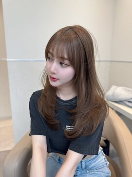 ラベル 渋谷(LAVEL) ハイレイヤー/レイヤーカット/レイヤー/韓国スタイル