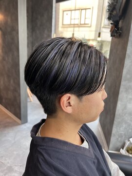 スナッチ(snatched) メンズハイライト/センターパート