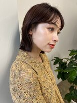 レベッカ(REBECCＡ by CURACION)&nbsp;顔まわりレイヤー切りっぱなしボブ