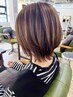 【垢抜け】カット＋白髪ぼかしハイライトカラー＋全体カラー 23280～円