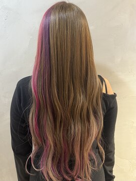 シュリット(schritt) ユニコーンカラー　渋谷ギャル　ブリーチ UCHIDA