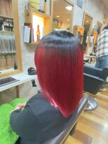 ゴリラビスケッツ(GORILLA BISCUITS)&nbsp;落ちる赤/ケアブリーチ/ダブルカラー