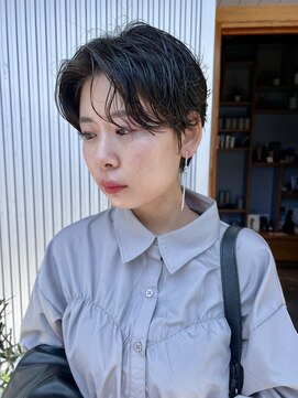 メゾン ノエラ(Maison Noella) 【時短×おしゃれ◎】再現性抜群！ショート×ダメージレスパーマ