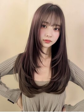 エンタク 新宿(enntaku) 縮毛矯正/レイヤーカット/顔周り/レイヤーボブ/前髪カット