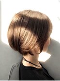 40代50代60代大人可愛い丸みショートボブ2507