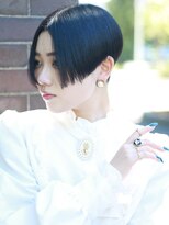 クレメント サロン ブル(Clement Salon Bull)&nbsp;【松戸BULL】黒髪×前下がりスタイリッシュショート20代30代40代