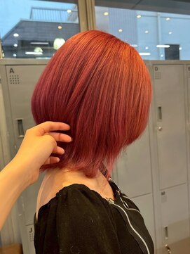 ゲーム 下北沢(GAME) ダブルカラー/大人レイヤー/ミルクティーベージュ/ウルフ/下北沢