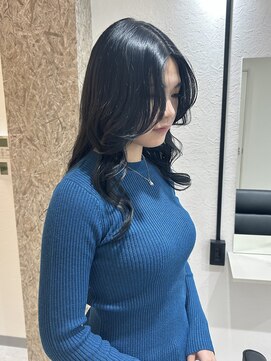 ヴィア 京都烏丸(Via) ブルーブラック/コリアンブラック/髪質改善/レイヤーカット