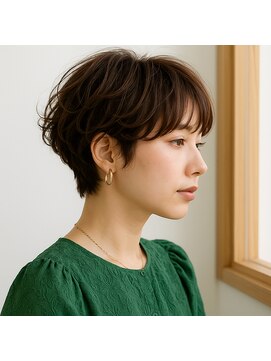 スープレックス ヘアーデザイン(SOUPREX HAIR DESIGN) エアリーマッシュショートナチュラルパーマ20代 30代 40代 50代