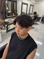 アイズ 海老名(AIZU) 波巻きパーマ 波巻きスパイラルパーマ アップバング 刈り上げ