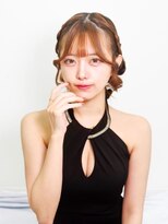 ステラ(Stella)&nbsp;銀座ヘアセット。宣材サロモ編。ツインクラゲヘアVOL1.0