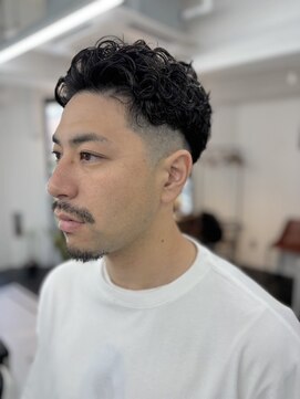 バーバー ミキ 塚本(BARBER MIKI) ウェーブパーマ/ナチュラルスタイル