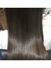 髪質改善ストレート+カット+美容液カラー+最高級TOKIOトリートメント18800