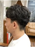 ビジネスヘア/毛流れヘア/刈り上げ/30代40代