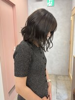 アマーク(a mark)&nbsp;【木下　暖菜】パーマ風アレンジ