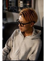 men’s salon THE OBSCURE ROVGUE【10月1日 NEW OPEN(予定)】&nbsp;鈴香金メッシュショート