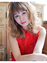 ヘアー アトリエ アンジー(Hair Atelier Angee)&nbsp;ハイアッシュのゆるふわパーマ