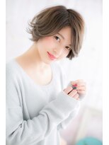 ミック ヘアアンドビューティー 大山店(miq  Hair&Beauty)&nbsp;クール＆リラクシーな前下がりマッシュ