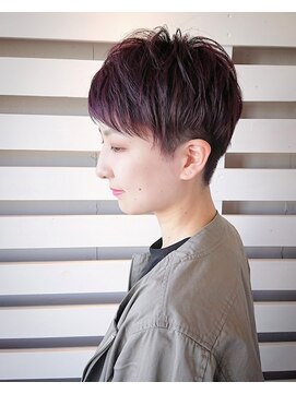 ヘアドレス ルチュラ(Hair dress LucuLa) パープルツーブロック