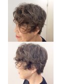 グレイヘアでオシャレに！！