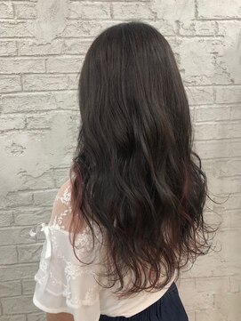 プライズ 池袋店(prize) ピンクインナー大人可愛いダブルバング韓国風さらさらヘア5008