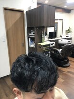 バーバー ヤングケン(BARBER YOUNGKEN) ツーブロックパーマスタイル