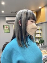 ダニーコウベ(Danny kobe)&nbsp;逆インナーカラー