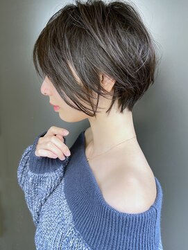 ラウンジ モリオ イケブクロ(Lounge MORIO Ikebukuro) 【morio池袋】綺麗な大人丸み黒髪ショート♪