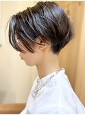 【morio池袋】綺麗でかっこいい黒髪ショート♪