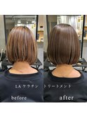 LAケラチントリートメントボブ　n4.2