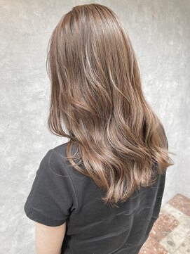 ノア(noa) ハイライトでオリーブベージュ