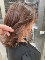 ゼンコー 国分寺(ZENKO)&nbsp;【ゼンコー国分寺】ピンクベージュ×インナーカラー