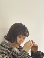 リブレ(LIBRE+hp)&nbsp;【ボブ】【ボブ前髪あり】【外ハネボブ】【切りっぱなし】