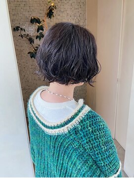 トップヘアー スパアンドリラクゼーション 安城(spa&relaxation) ショートボブパーマ