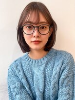 ラフ フロム ガーデン(Laf from GARDEN)&nbsp;ショートヘア/オリーブベージュ/レイヤーカット/デザインカラー