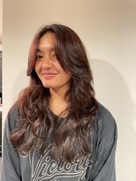 ヘアーアンドメイクアップ ケー インターナショナル 神楽坂(Ke' International)&nbsp;ロングレイヤースタイル