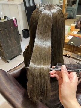 アビント バイ レシッド 武蔵小杉(abinto by rcid) オリーブグレージュ/オリーブカラー/TOKIOトリートメント