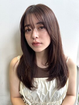 モホーク(MOHAWK) 【MOHAWK中目黒】ロングレイヤー×ココアブラウン