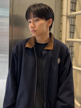 ゼストプール(ZEST POOL) シースルーマッシュ　ウルフ　メンズカット