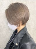 前髪 アンブレラカラーこなれミディイメチェン韓国マッシュ