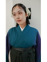 マスタード(MASTARD)&nbsp;外ハネボブ美髪ワイドバングボブ ヘアアレンジミディアム