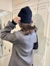 【明るくしたい方♪】ブリーチなしダブルカラー＋カット＋ケアTr