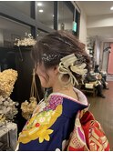 ゆるふわまとめ髪セット