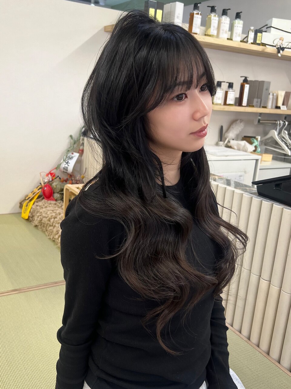 羽エクステ80本でエクステってバレないロング：L248197875｜ハチ(HACHI