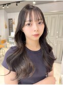 レイヤーカットロングレイヤーハッシュカット