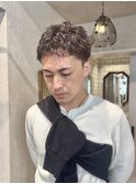【立川cres奈佳子】メンズピンパーマ