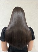 数ヶ月経ってもこの艶感！【酸性ストレート】