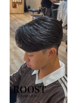 ルースト 原宿店(ROOST) ニュアンスパーマ/センターパート/渋谷/原宿/パーマ