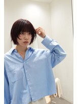 エスカーラ 町田(THE ESCALA)&nbsp;20代30代ショートレイヤーショートボブオリーブ顔周りレイヤー