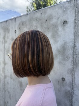 上町美容室の写真/全てのカラーメニューにアフターケア付き☆髪の状態や理想のカラーを再現しますのでお気軽にご相談を◎